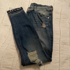 Distressed jean